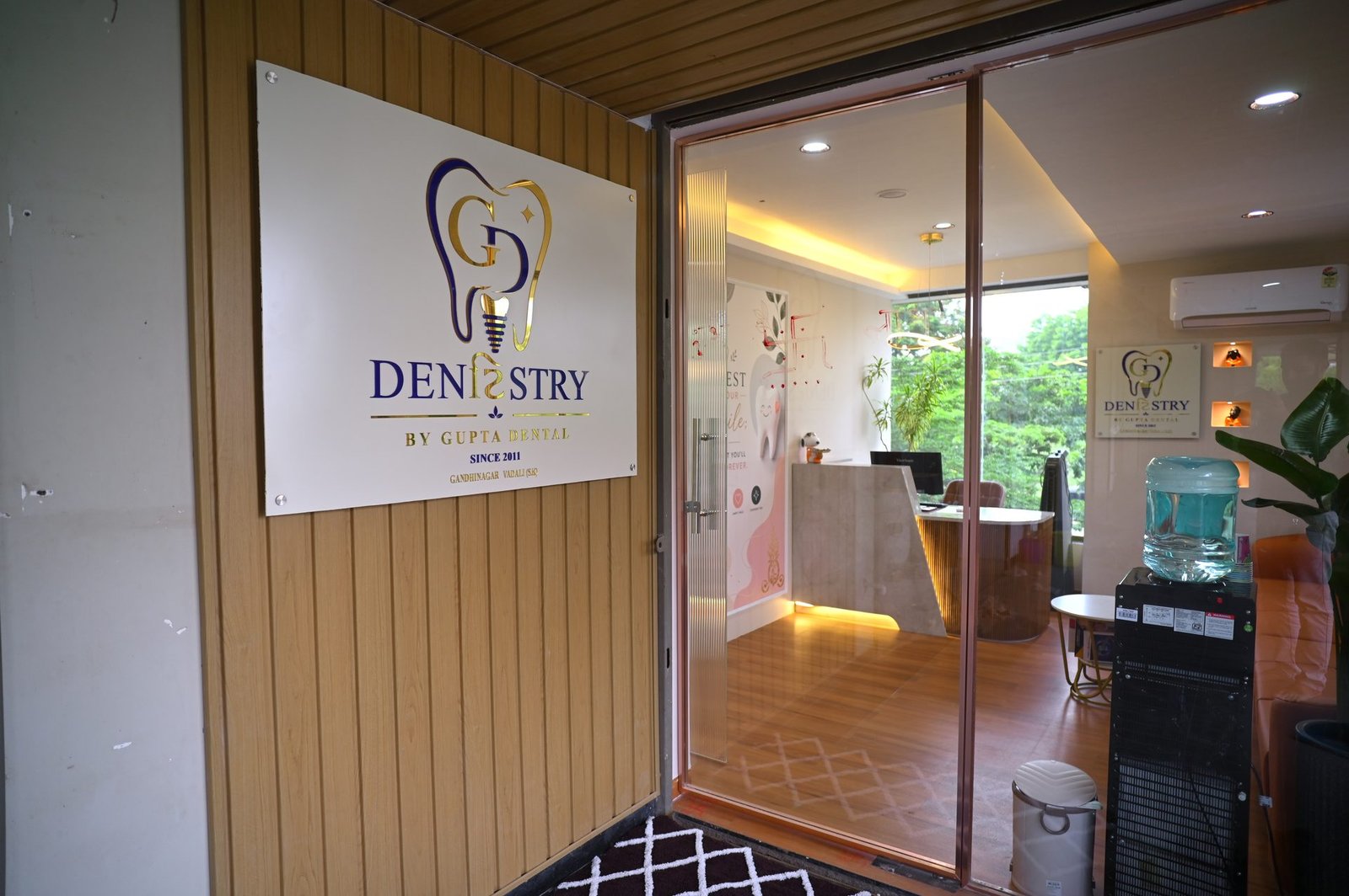 Clinic entrance