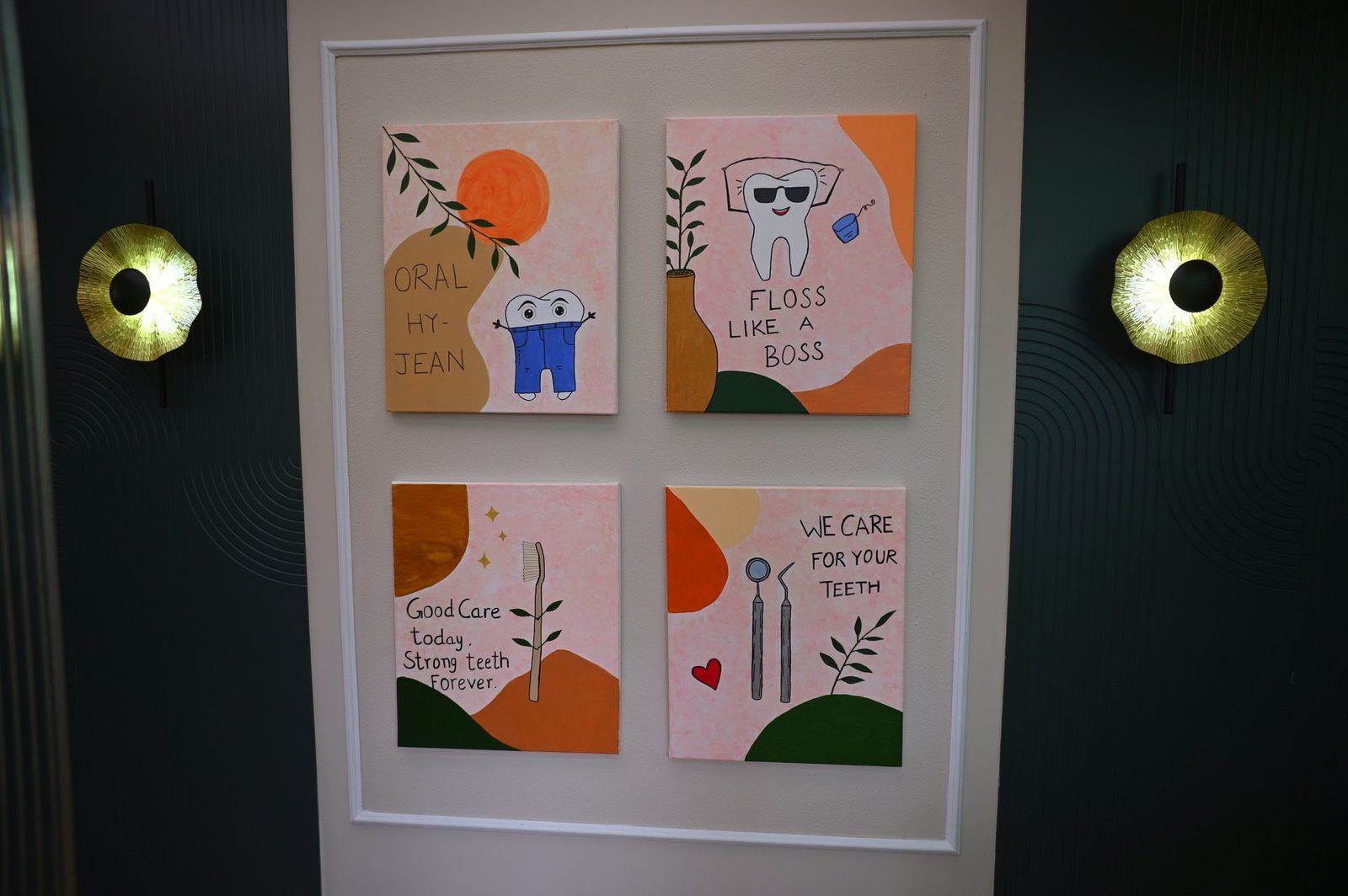 Dental care artwork