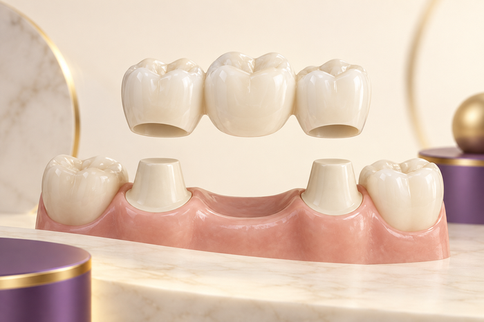 Crowns & Bridges illustration
